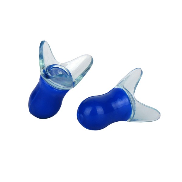 VIAGGI New Silicone In Flight Ear Plugs - Transparent Blue